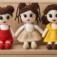 عروسک بافتنی به قیمت عمده