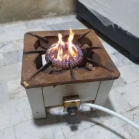 اجاق گاز تک شعله