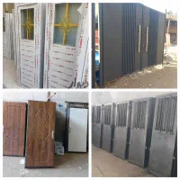درب سرویس کهنه نو پنجره upvc انباری بالکن باغ