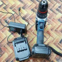 دریل شارژی نو بدون استفاده پاور بانک  ۲عددوفور