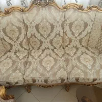 مبل  استیل همراه با  میز نهار خوری شش نفره