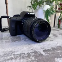 دوربین canon 100D + لنز 18-55