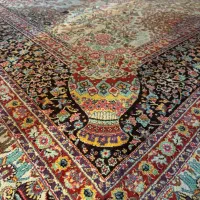 یک جفت فرش ۷۰۰ شانه / ابریشم بافت  (فرهی)