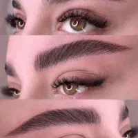 میکروبلیدینگ ابرو‌ کاملا طبیعی ونچرال