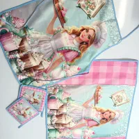 ست آشپزخانه پارچه ای فانتزی