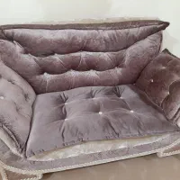 مبلمان ۷ نفره با روکش مخمل