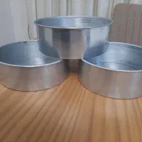 قالب کیک و سینی پیتزا