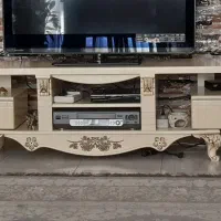 زیرتلویزیونی چوبی