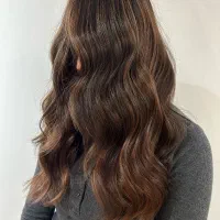 مدل آمبره بالیاژ لایت رنگمو تمام‌دکلره