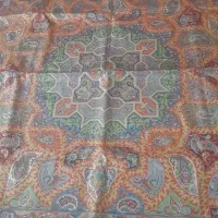 رومیزی ترمه قدیمی مارک سالاری