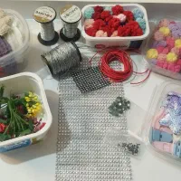 خرازی گلسر ربان مروارید نگین