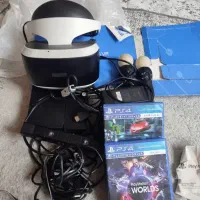 عینک vr در حد و دسته اصلی و فیک ps4