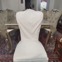 میز ناهار خوریه ۶ نفره با روکش