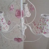 لوستر سه شاخه و دو عدد دیوار کوب