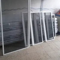 توری پلیسه. پنجره دوجداره. حفاظ