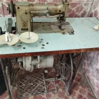 چرخ صنعتی دوسوزنه راسته دوز ضخیم دوز