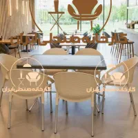 میز و صندلی پلاستیکی مدل میکانهارخوری غذاخوری