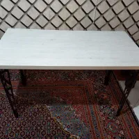 میز کامپیوتر و تحریر حرفه‌ای از جنس MDF و فلز