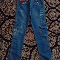 شلوار لی پسرانه