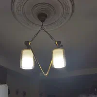 لوستر ۲ شاخه