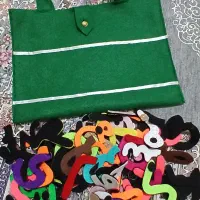 حروف الفبای نمدی کلاس اول
