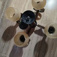 لوستر چوبی شیک
