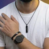 پکیج ساعت مچی تمام مشکی