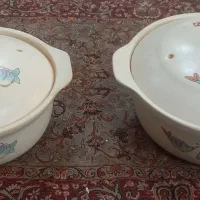 دو عدد قابلمه سرامیکی Fokin