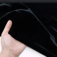 پارچه مخمل مشکی