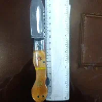 چاقو دسته استخوان شیاردار 18سانت