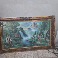 تخت خواب فلزی وچند وسیله دیگه