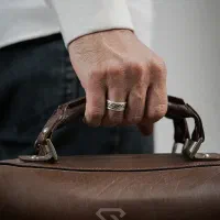 انگشتر نقره یونانی