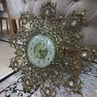 ساعت دیواری برنجی کاملا نو