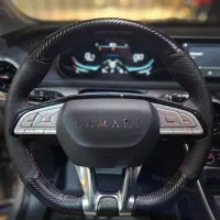 چرم دوزی فرمان دورفرمان چرم کوبی غربیلک چرم فرمان