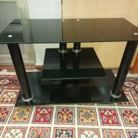 میز تلویزیون شیشه ای