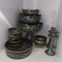 ست پذیرایی سفالی سرامیکی،