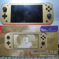 نیتندو سوییچ لایت باندل  hyrule edition nintendo