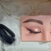 پوست مصنوعی و مژه ریسه ای