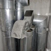 لوله هود دهنه ۳۰ ۱۸متر با زانو و عصایی