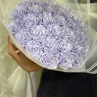 گل رز و پروانه