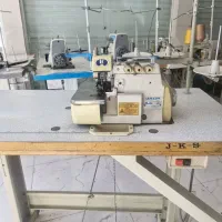 چرخ خیاطی صنعتی زیگزال سردوز سه نخ دینام دار جک
