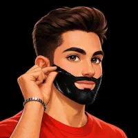 چسب ریش بزن ریشاتو پرپشت کن