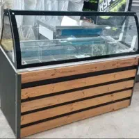 تاپینگ بستنی۷ لگن دار طرح چوب مدل استاندارد