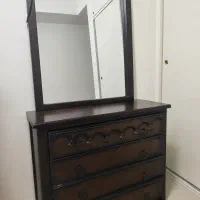 دراور چوبی با آینه