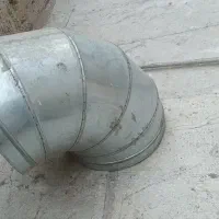 لوله گالوانیزه هواکش عرض 50سانت