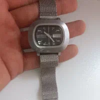 سیکو ال ام صفحه مشکی اتومات بند فابریک