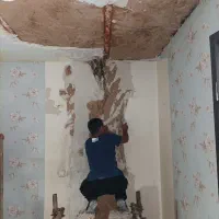گچکاری تخریب بنای ایزوگام پنل گچی گچ کارخرده کاری