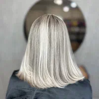 مدل رنگ و لایت امبره بالیاژ