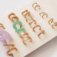 گوشواره نیم حلقه‌ای 12 جفتی چند رنگ|بدلیجات|اراک, |دیوار