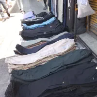 شلوار اسلش مردانه جنس کتان قیمت فقط 800